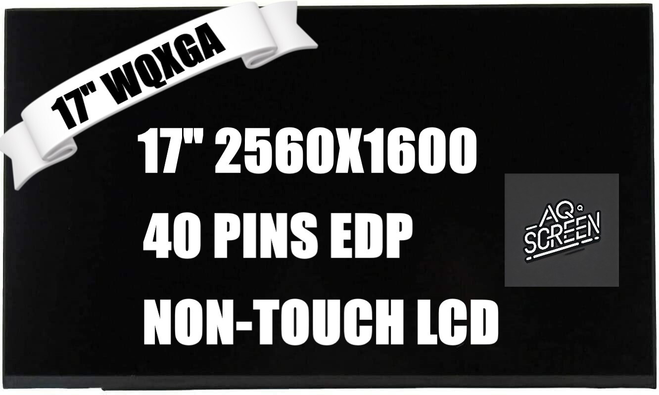 B170QAN01.2 Non-Touch Led Lcd Screen 17" WQXGA 2560x1600 240Hz 40 Pin Narrow