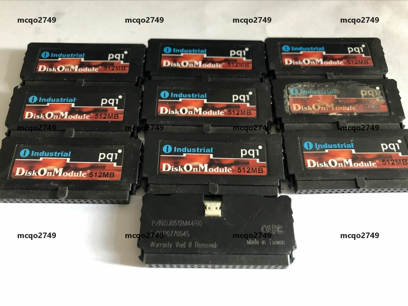10pcs   PQI  512MB  40PIN  industrial   Disk On Module
