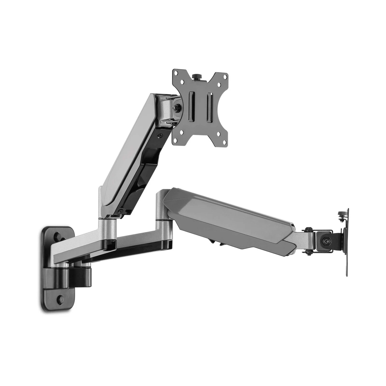 AVLT Dual 13"-32" Monitor Wall Mount fits Two Flat/Curved Computer Monitor Fu...