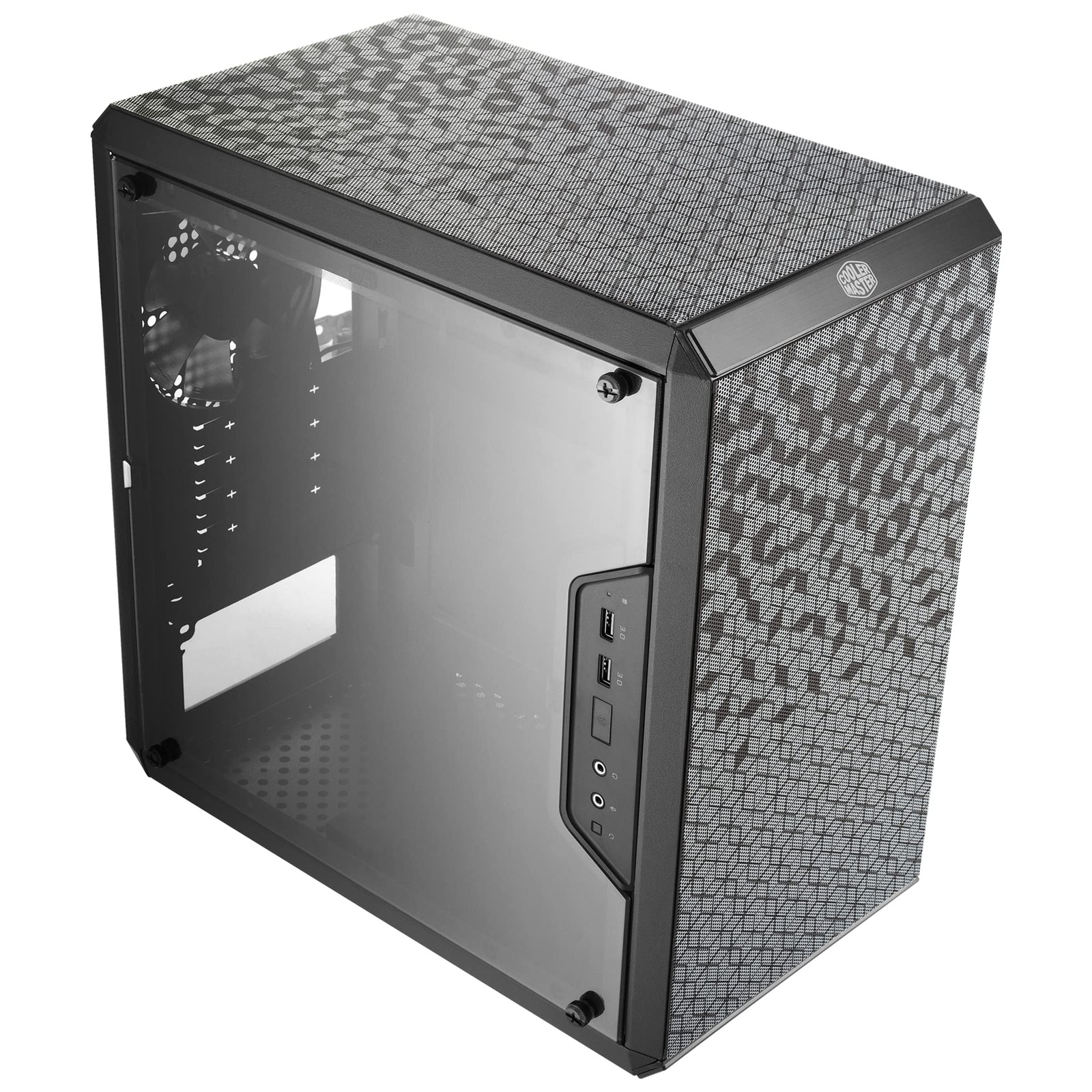 Cooler Master MasterBox Q300L Micro-ATX Tower with Magnetic Design Dust Filte...