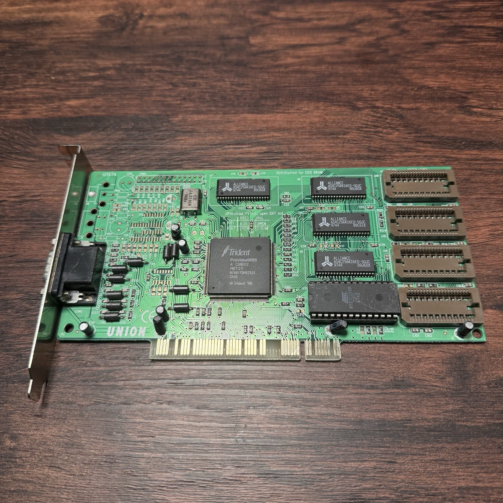 Trident Providia 9685 2MB PCI Video Card