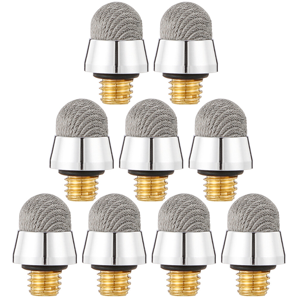 10x M5 External Thread 6.4mm Electroplated Capacitive Pen Replacement Tips