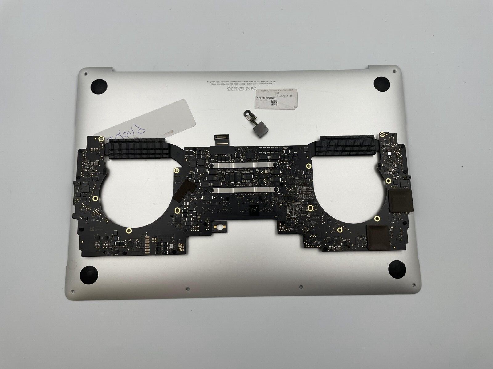 For Parts Defective MacBook Pro 13" A1989 Logic Board + Touch ID - READ