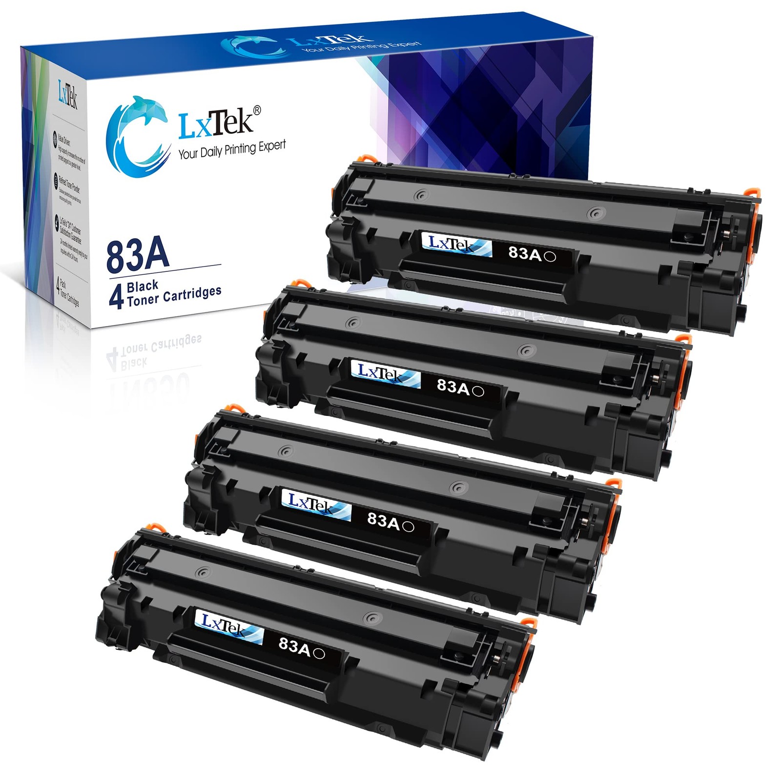 Toner Cartridge Replacement CF283A 83A Black