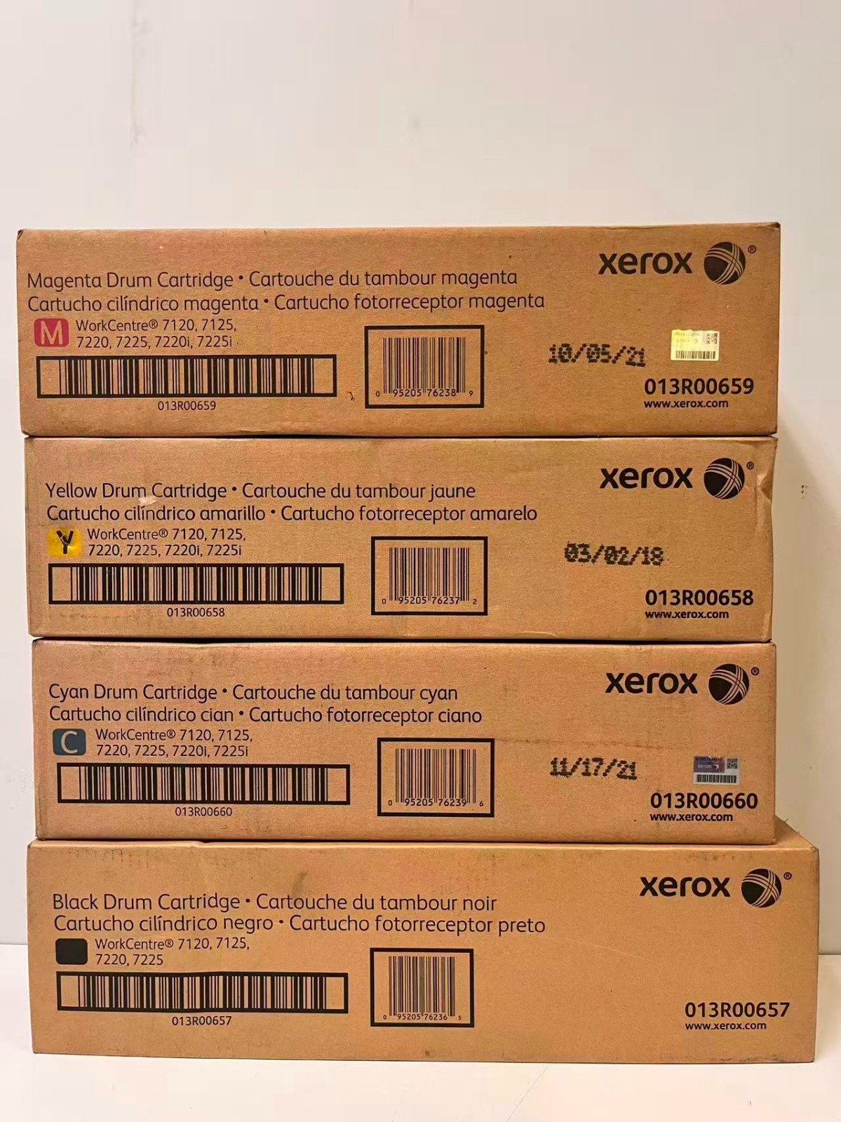 Xerox 013R00657 Drum Cartridge CMYK  WorkCentre 7120,71257220,7225,7220i,7225i