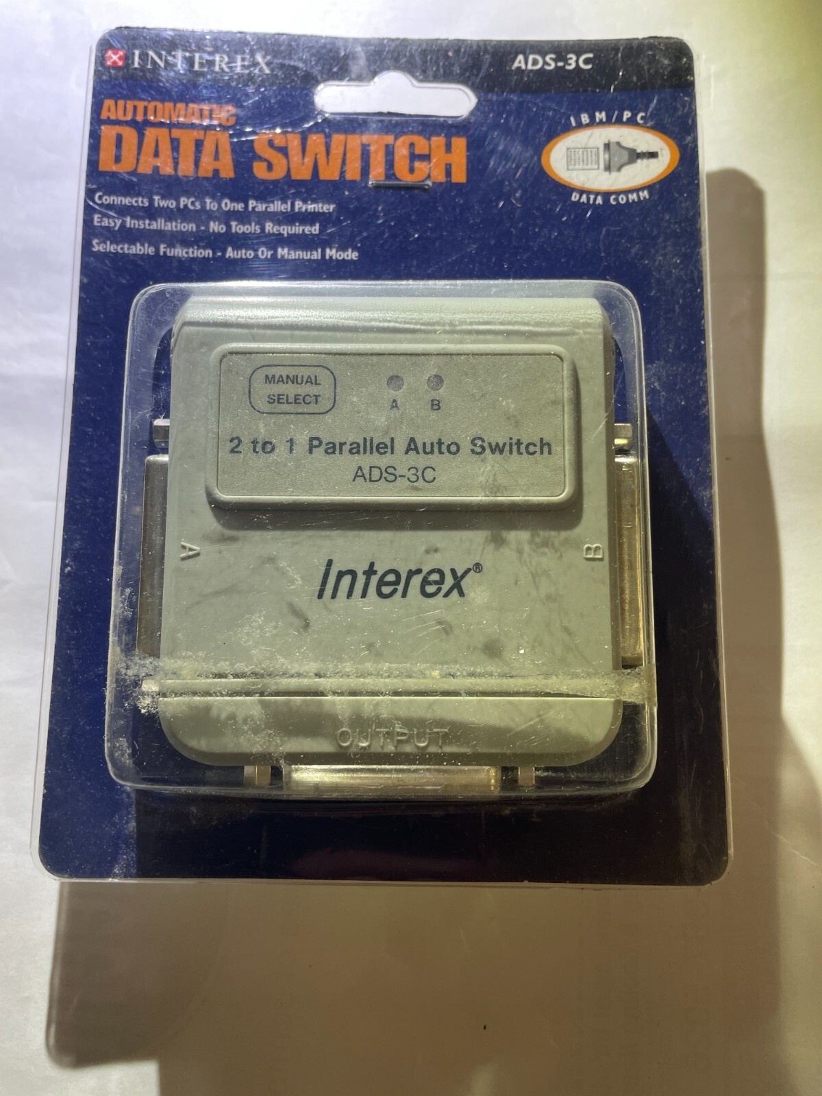 INTEREX ADS-3C Automatic DATA SWITCH - Parallel