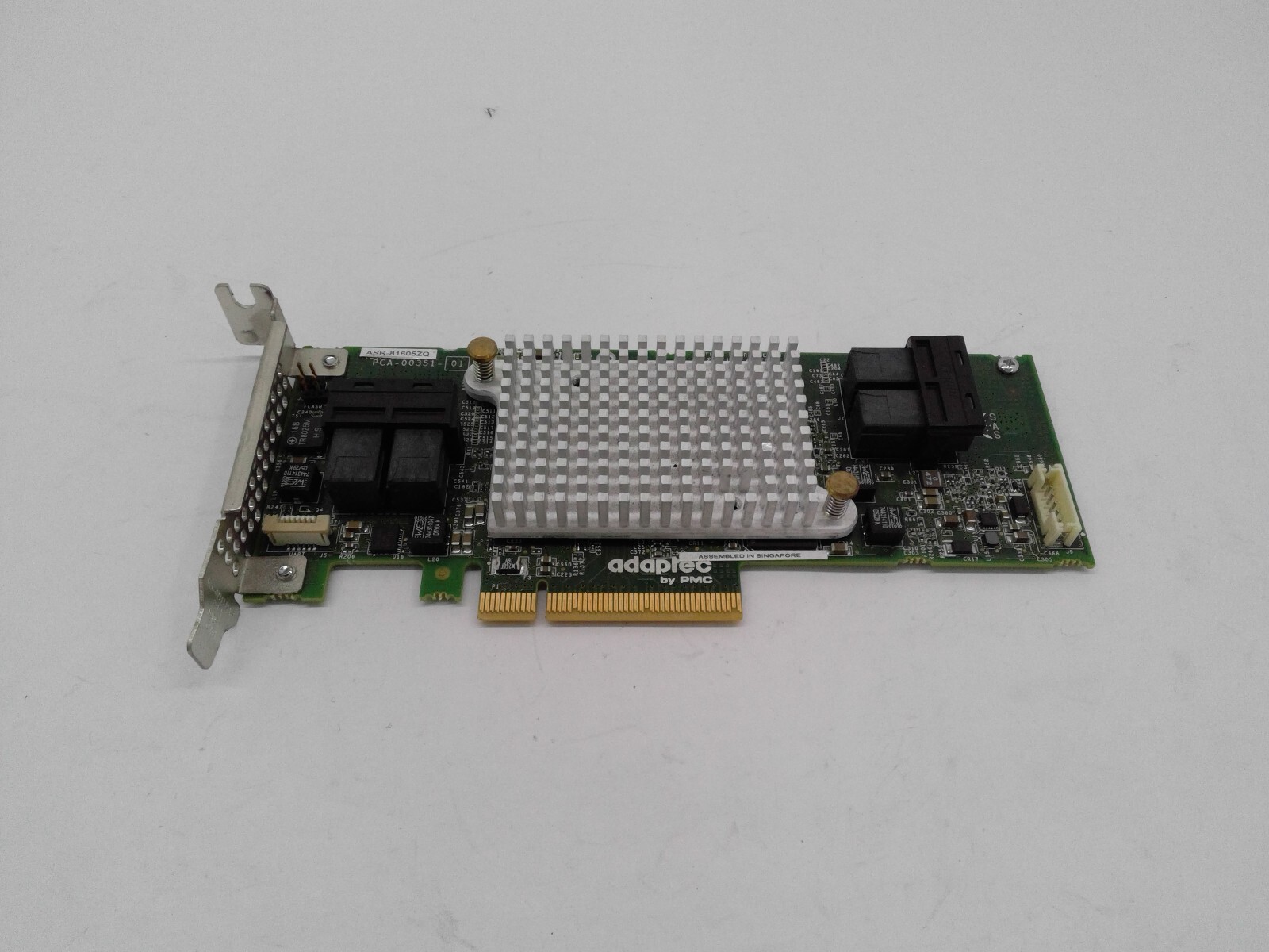 Adaptec ASR-81605ZQ 12G SAS 16-Port 1GB Cache PCIe x8 RAID Controller