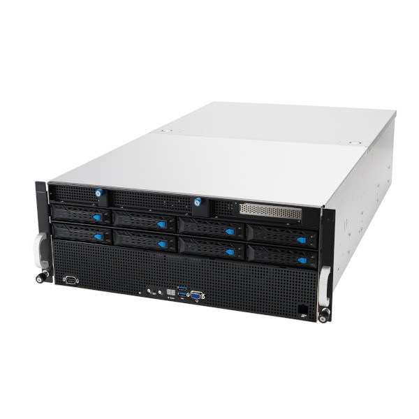 Asus ESC8000A-E11 4U 8x GPU AI Server 2x EPYC 7513 64-Core 2.6GHz 384GB RAM