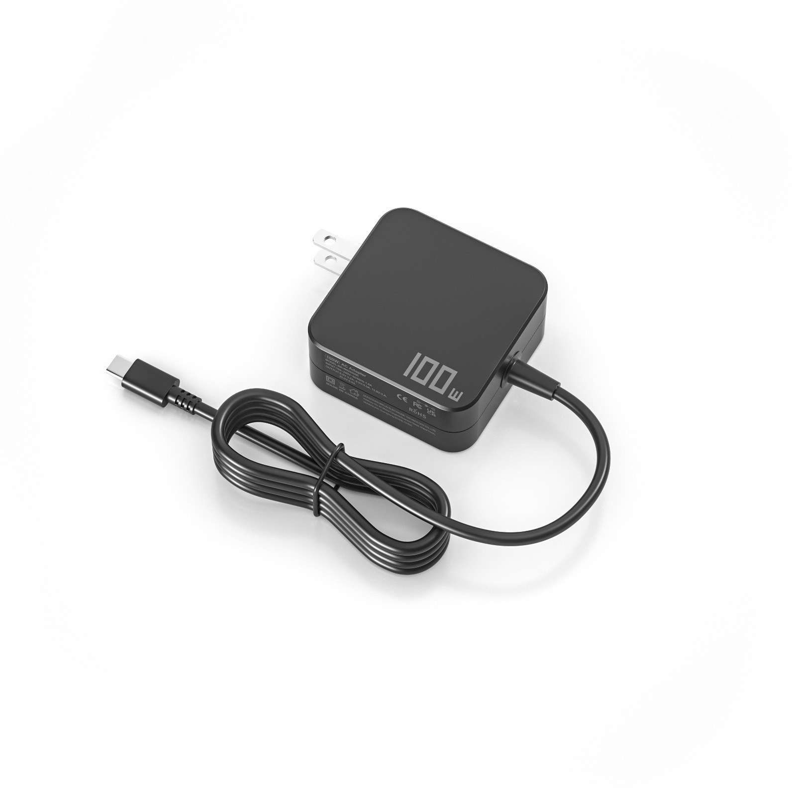 100W GaN USB C Charger Fast Laptop Charger For iPhone 17 / 16/ 15 Galaxy S25/S24