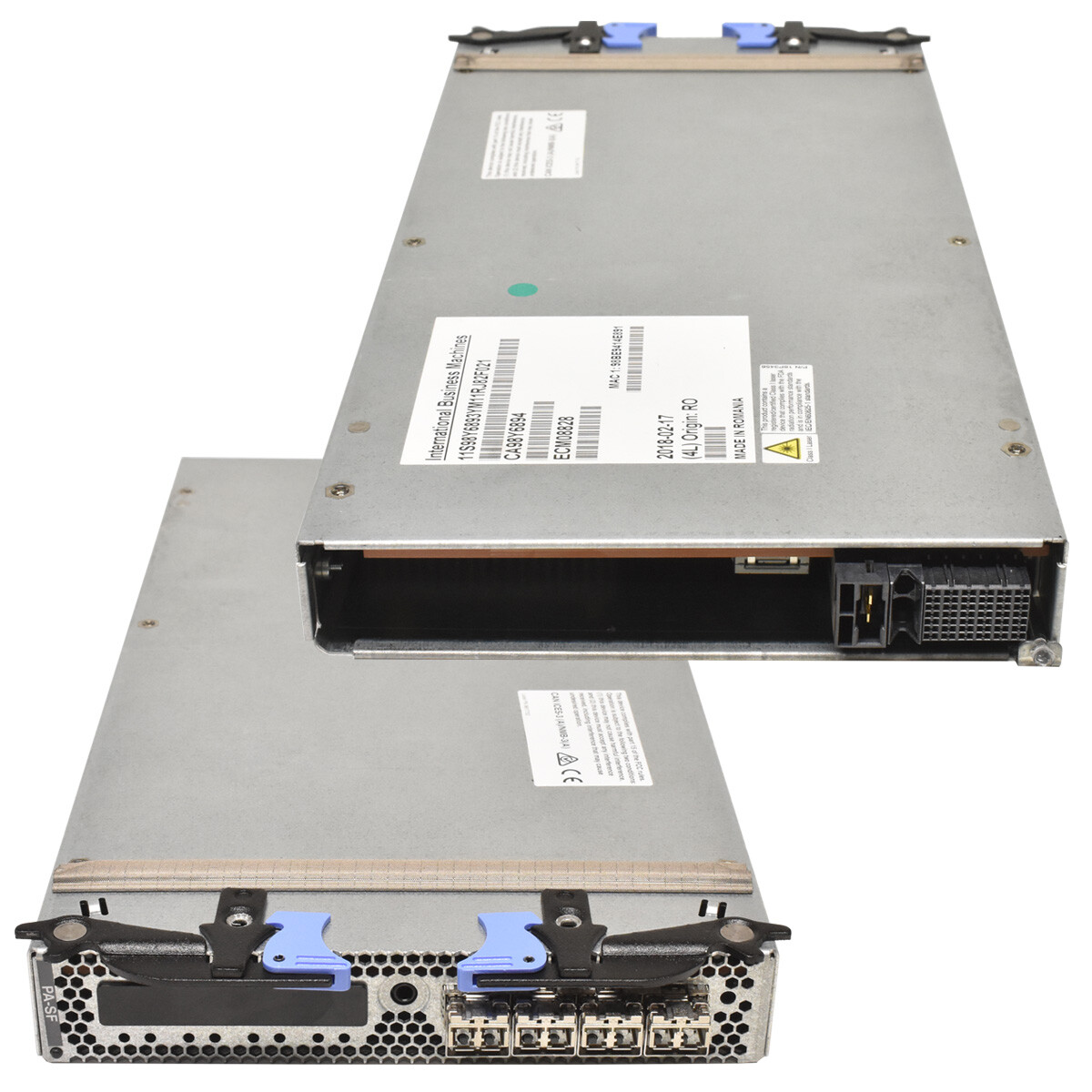 IBM 4-Port 16Gbps FC SFP Module PA-SF 98Y6893 98Y6894 U1500 + 4x 16Gbps SFP
