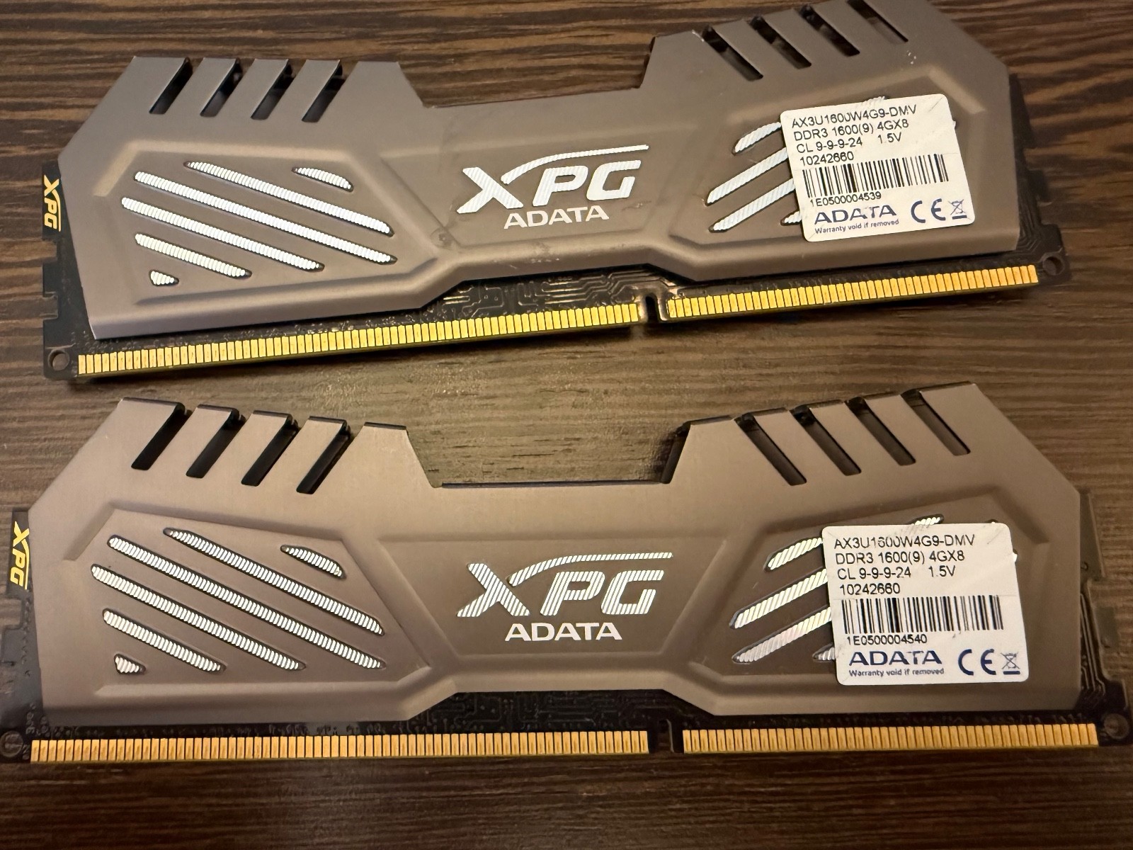 ADATA XPG DDR3 1600 CL-9-9-9-24