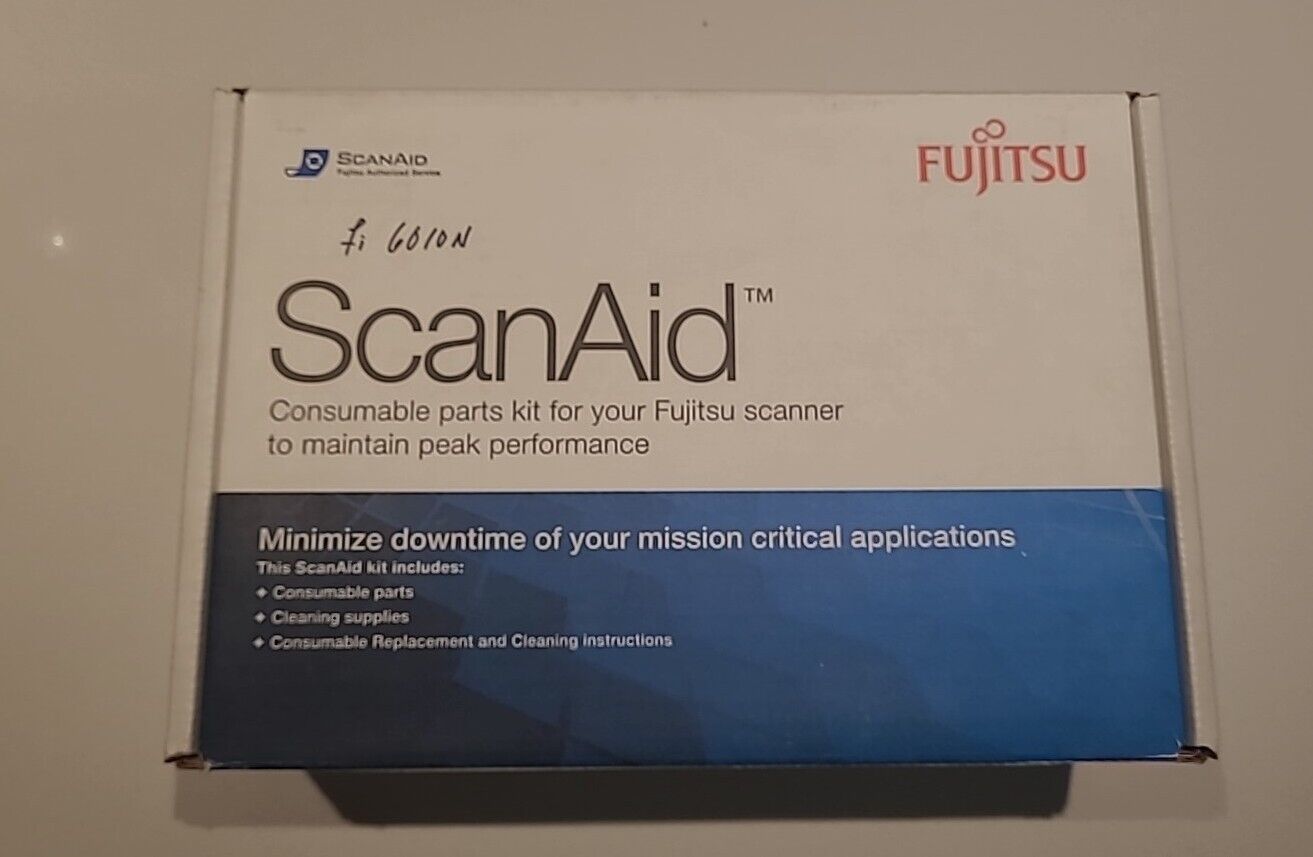 ScanAid  Fujitsu ScanCare Kit CG01000-524301 Series Scanner Sealed