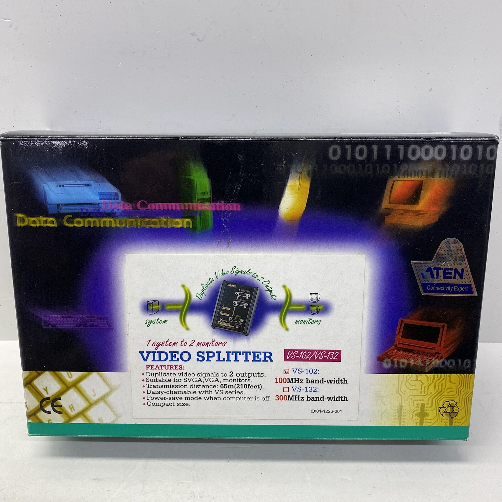ATEN VS-102 2-Port VGA Video Separator Splitter