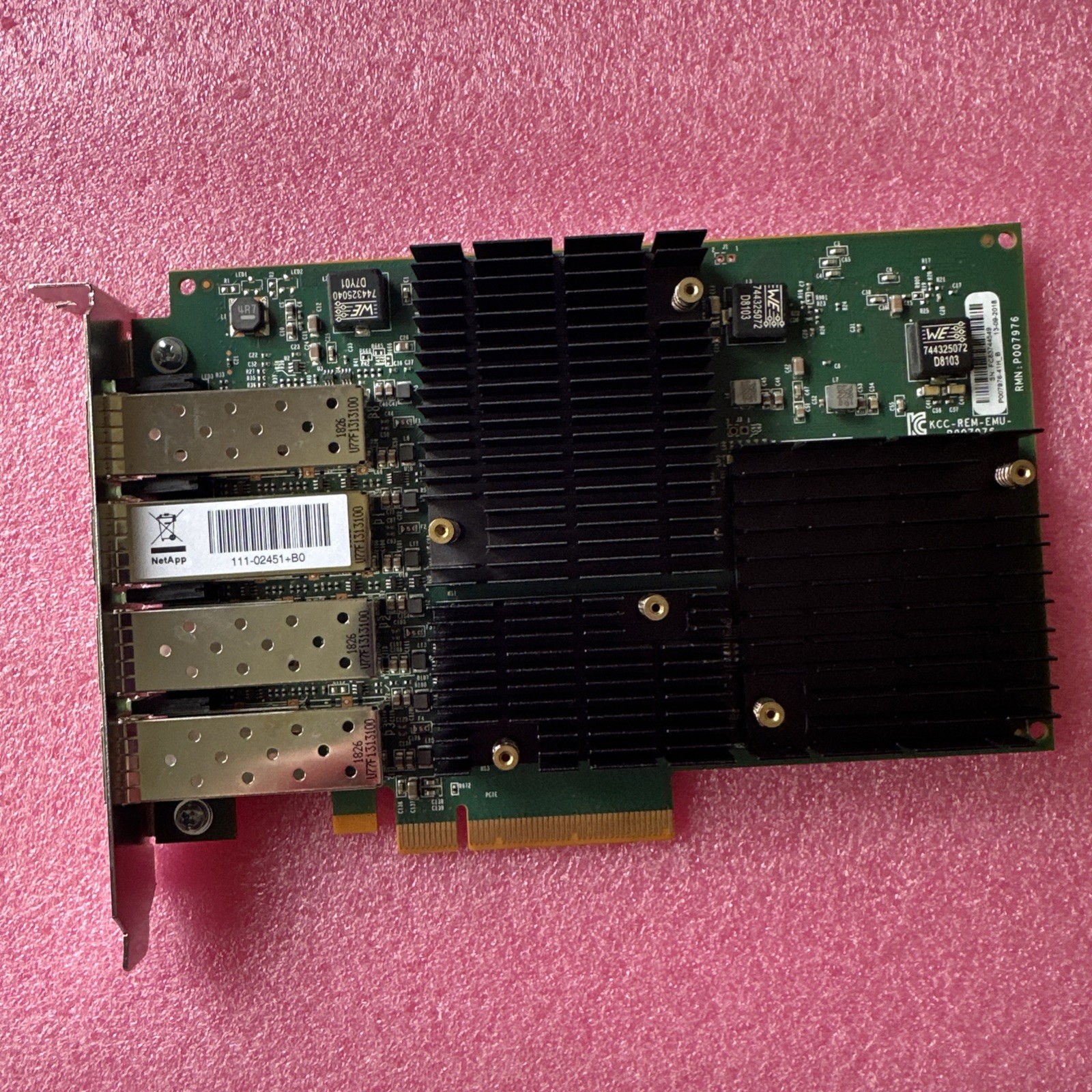 NETAPP 111-02451 4-Port 16GB Fibre Channel PCIe HBA Adapter