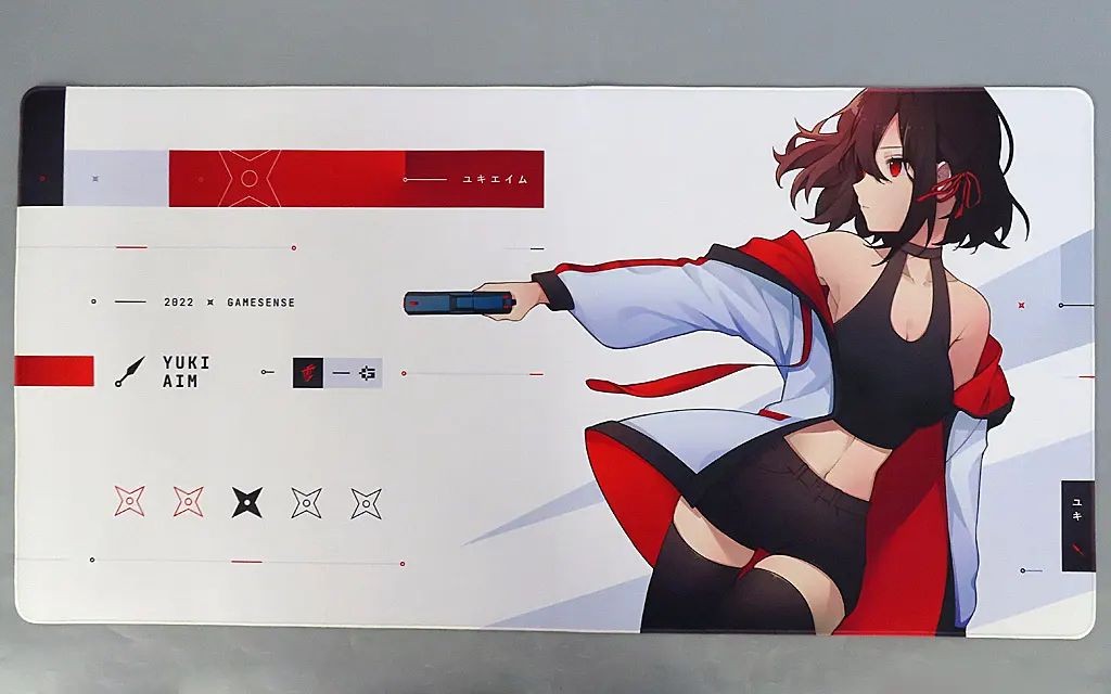 Yuki Aim x Gamesense Radar Gaming Mouse Pad From Japan