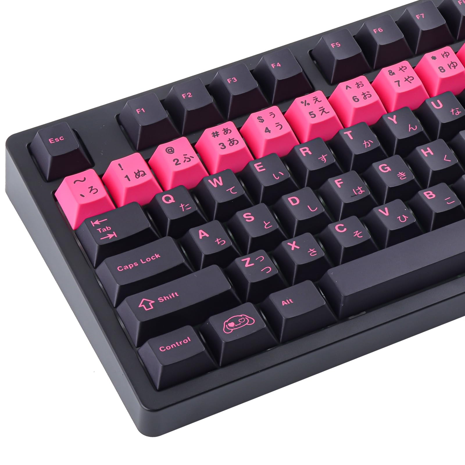 Japanese Keycaps - Retro Cherry Profile 132 Key caps Keyboard
