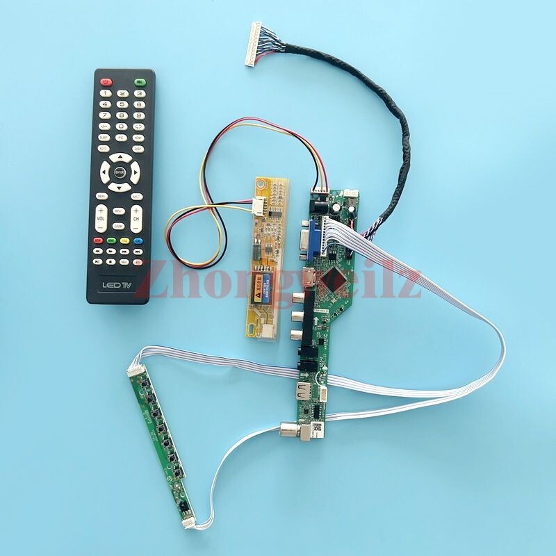 For LP164WD1-TLA1 (TL)(A1) 1-CCFL USB AV VGA HDMI 1600x900 30P LVDS Driver Board