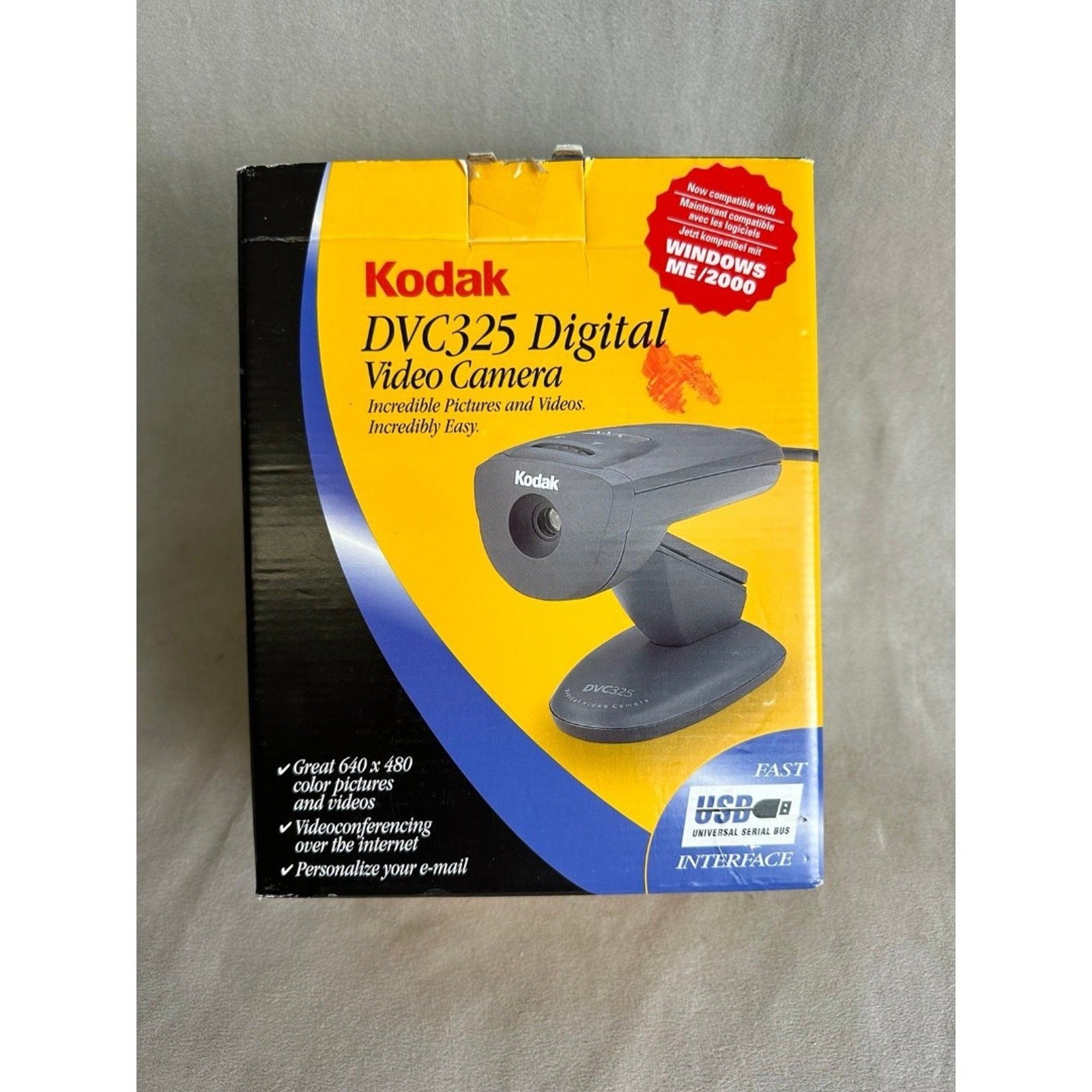Kodak DVC325 Digital Video Camera USB Interface