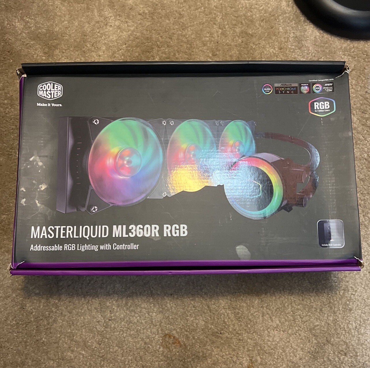Cooler Master MLX-D36M-A20PC-R1 Masterliquid ML360R  RGB CPU Cooler