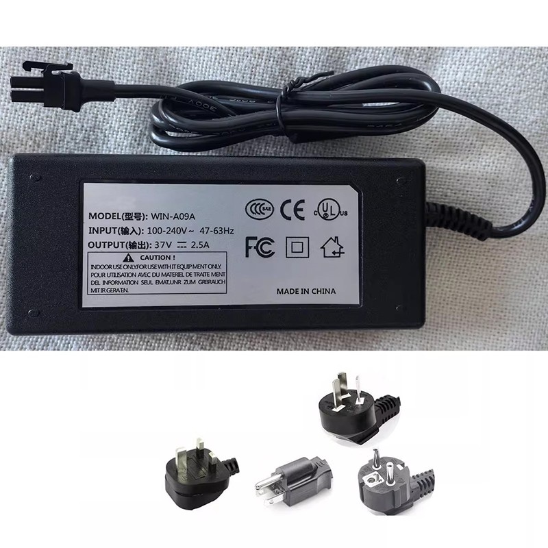 1PC New For Skynet WIN-A09A 37V 2.5A Universal Power Adapter Charger Replace