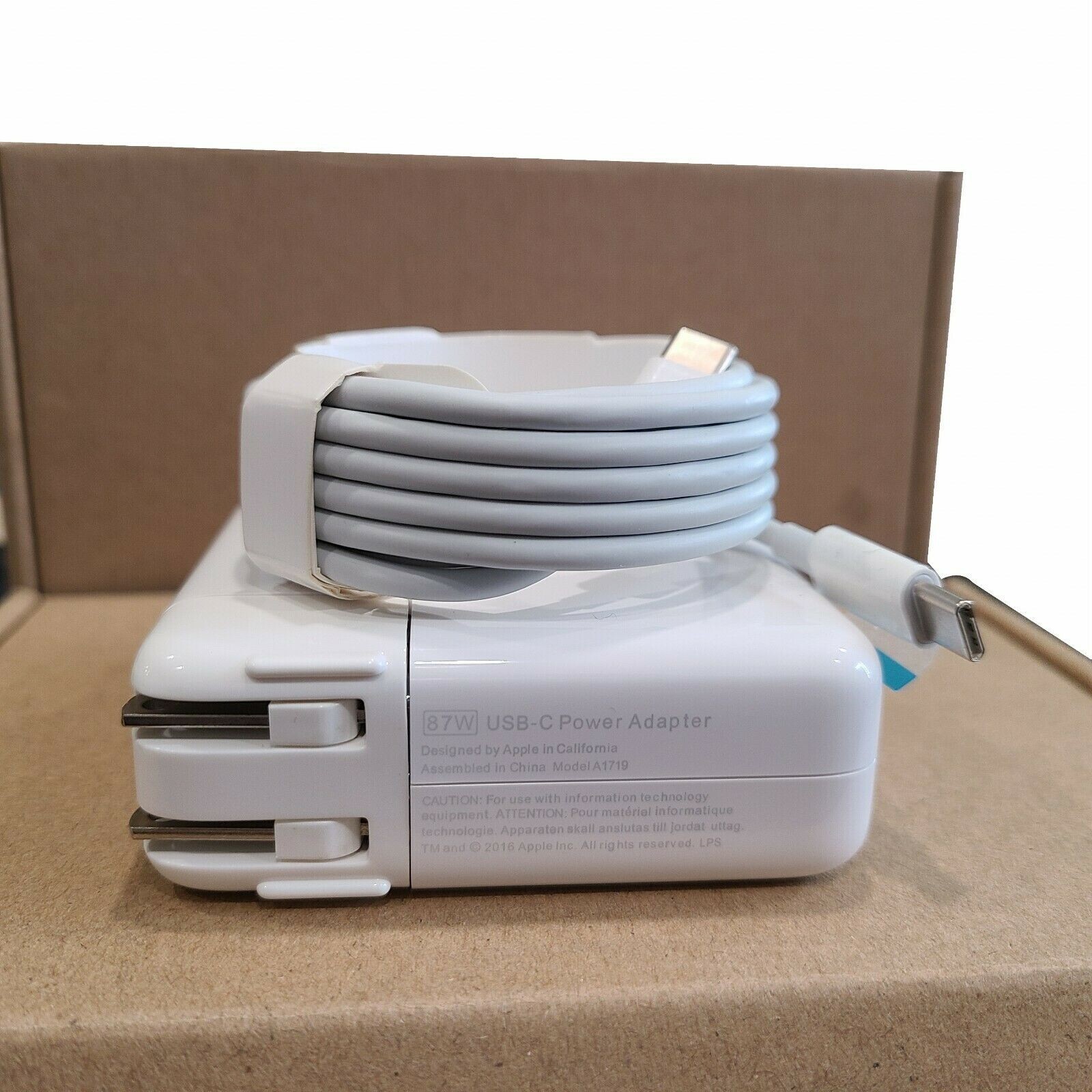 Genuine 87W USB C Charger for Mac Book Pro 13/15'' 16'' 2018 -2021 iPad Pro 11"