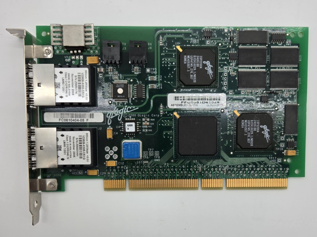 Sun Microsystems 375-3030 X6727A PCI Dual Fibre Channel 1Gb FC Network Adapter