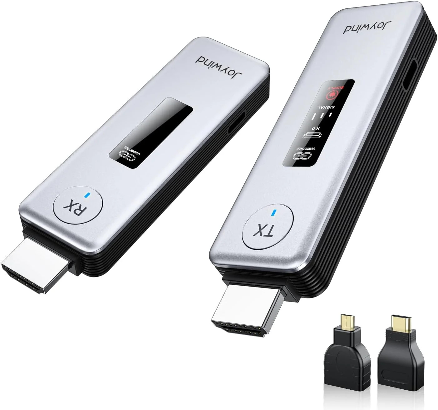 2027 New Wireless HDMI Transmitter and Receiver 360ft/110m,4K Decode Input 1080P