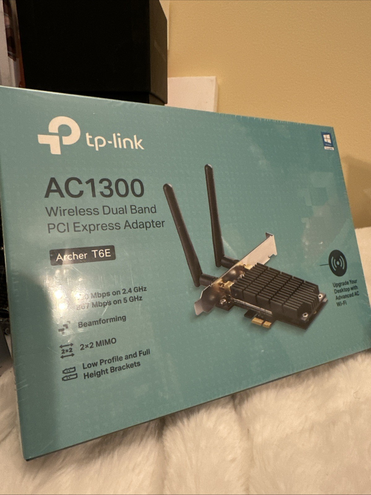 TP-Link Archer T6E AC1300 Wireless Dual Band PCI Express Adapter NEW