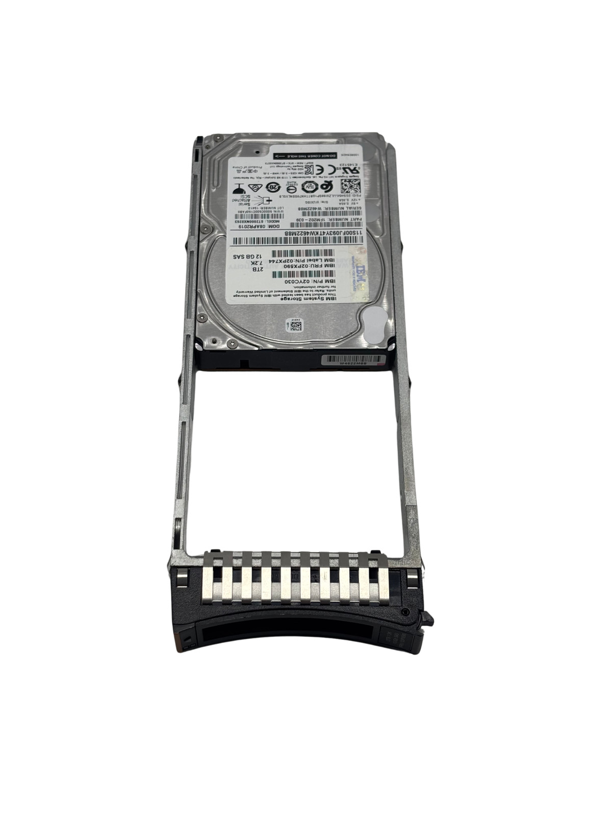 IBM 02PX590 2TB 7.2K NL SAS 12G 2.5 Hard Drive 02YC030 02PX744"