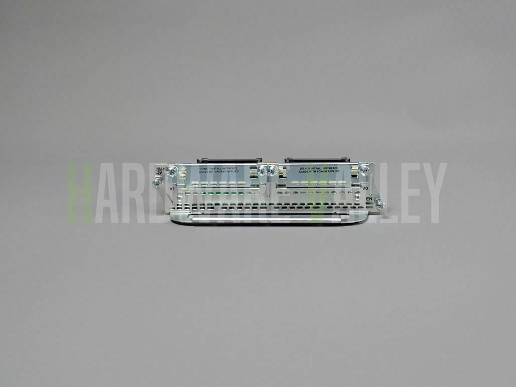 CISCO NM-HD-2V Two-slot IP Communications Enhanced Voice/Fax Network module
