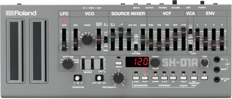 Roland SH-01A Boutique Series Synthesizer with Sequencer