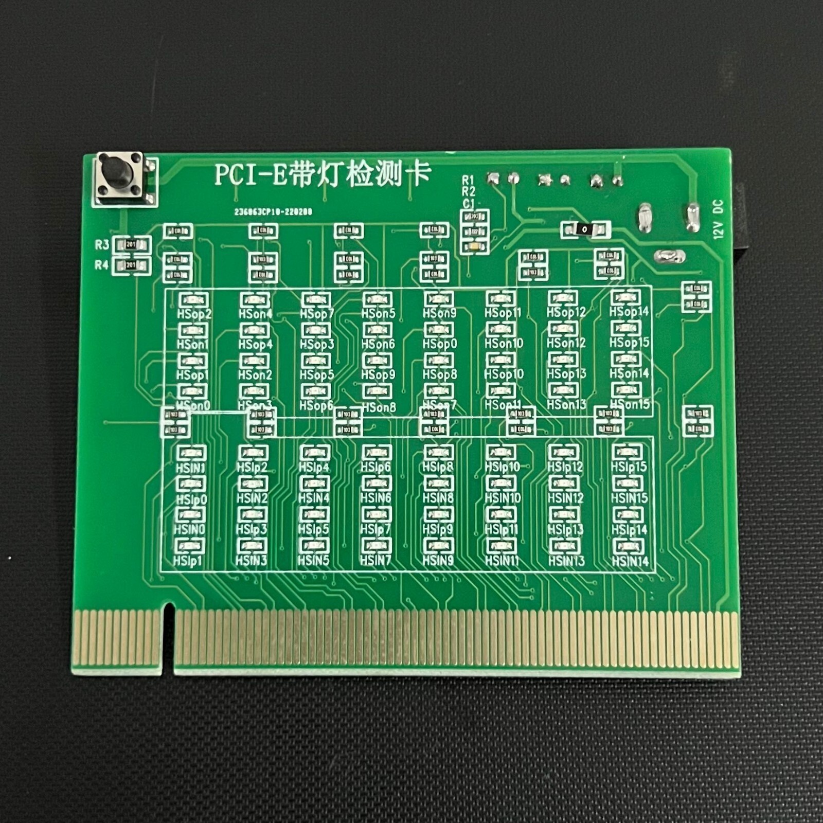 1pcs*  Brand New  PCI-E 16X 8X 4X PCI express Slot Tester Card for motherbaor