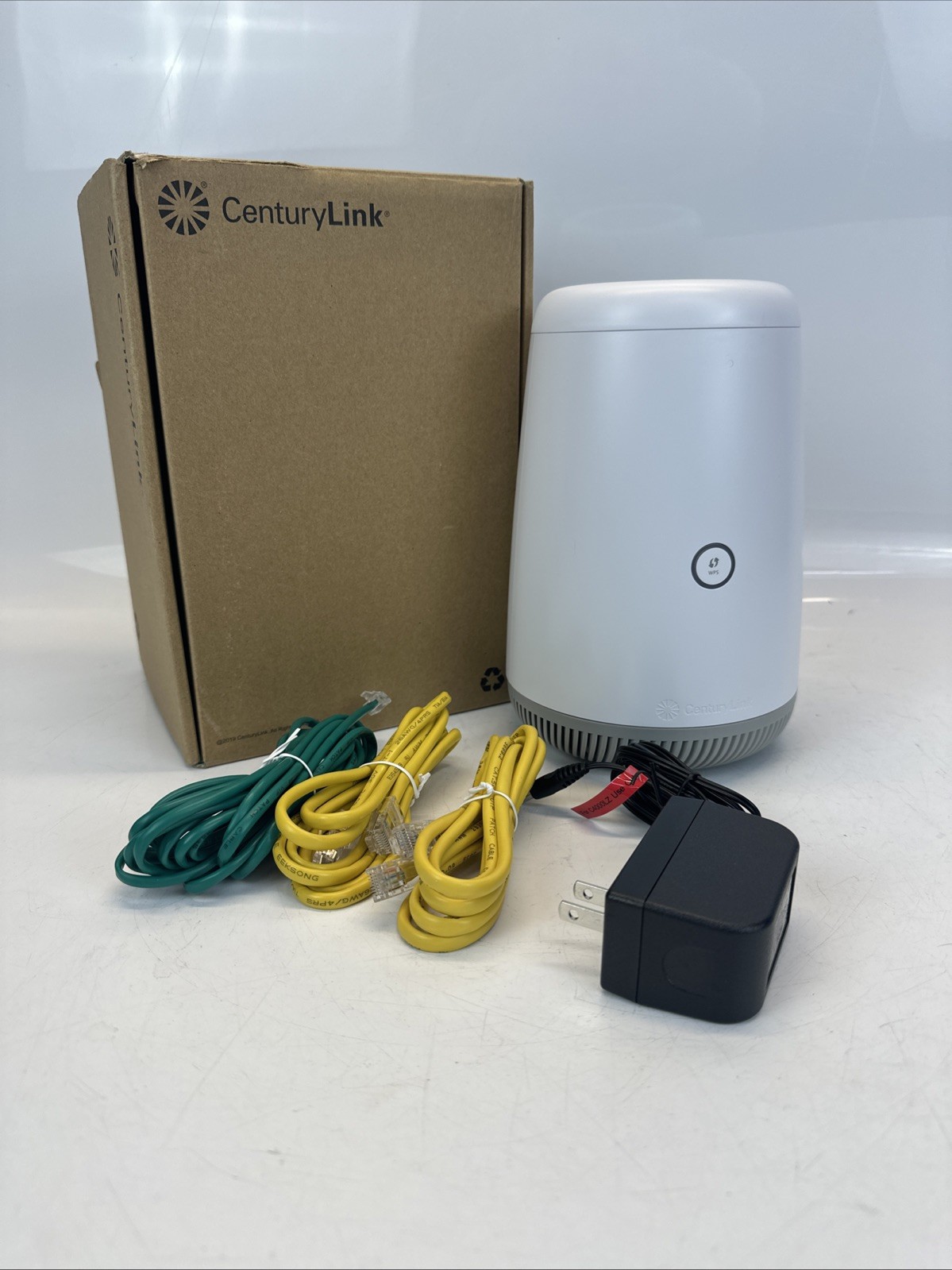 CenturyLink C4000LZ DSL Modem/Router WiFi 6, W/ Adapter And Ethernet Cable