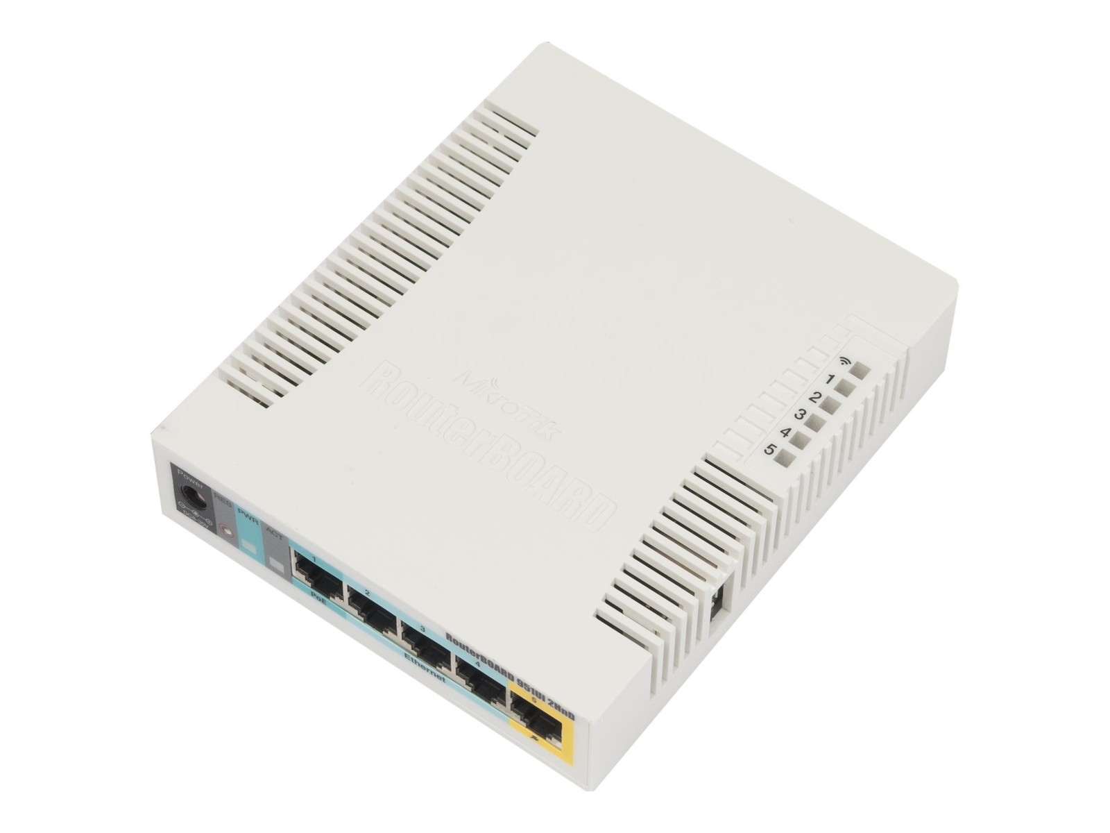 MikroTik RouterBOARD 951Ui-2HnD RB951Ui-2HnD Router Wi-Fi 0.1Gbps 5-Port L2TP