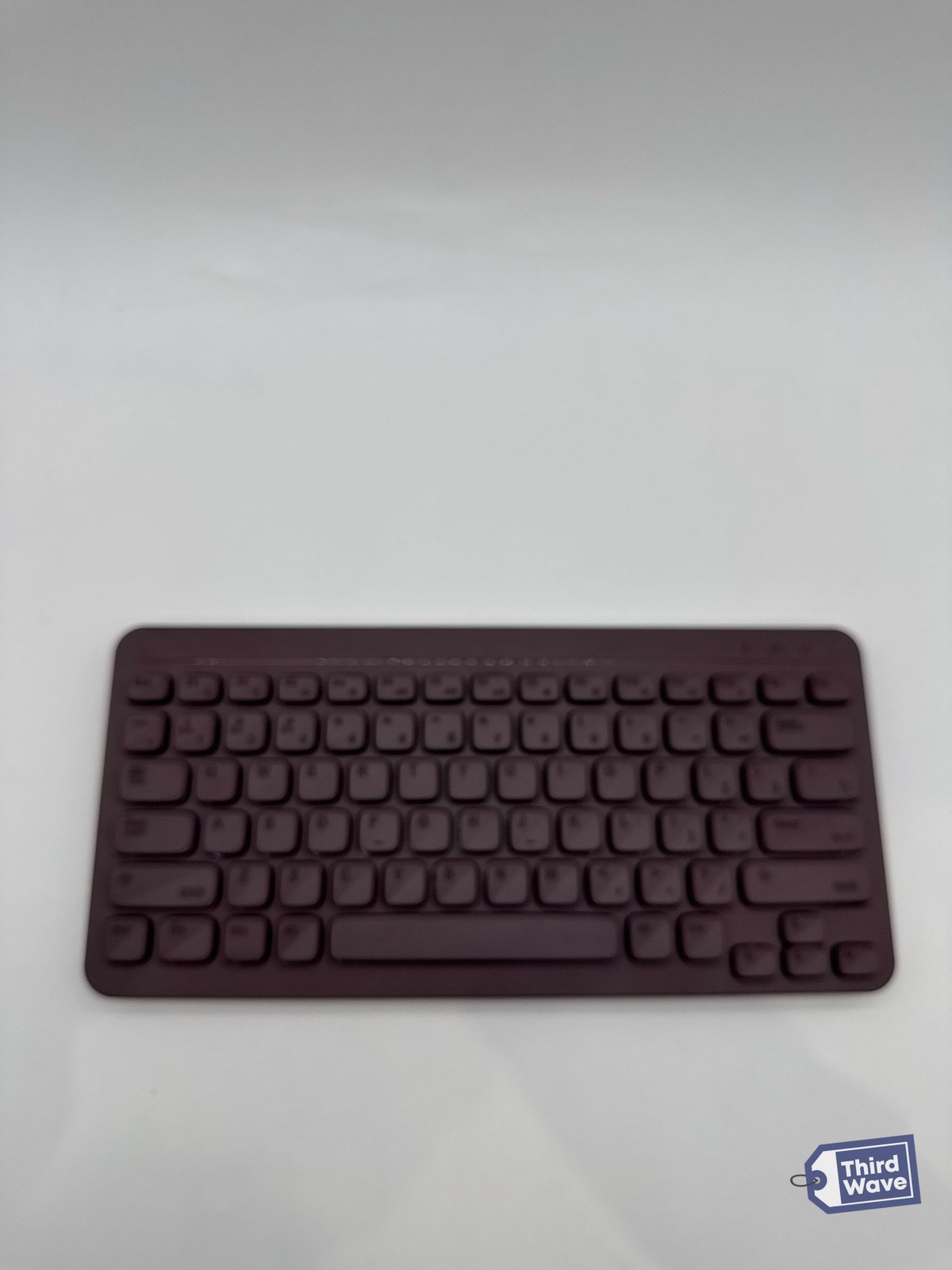 North Compact Square Key Wireless Keyboard Plum Purple: Radio Frequency 60% Size