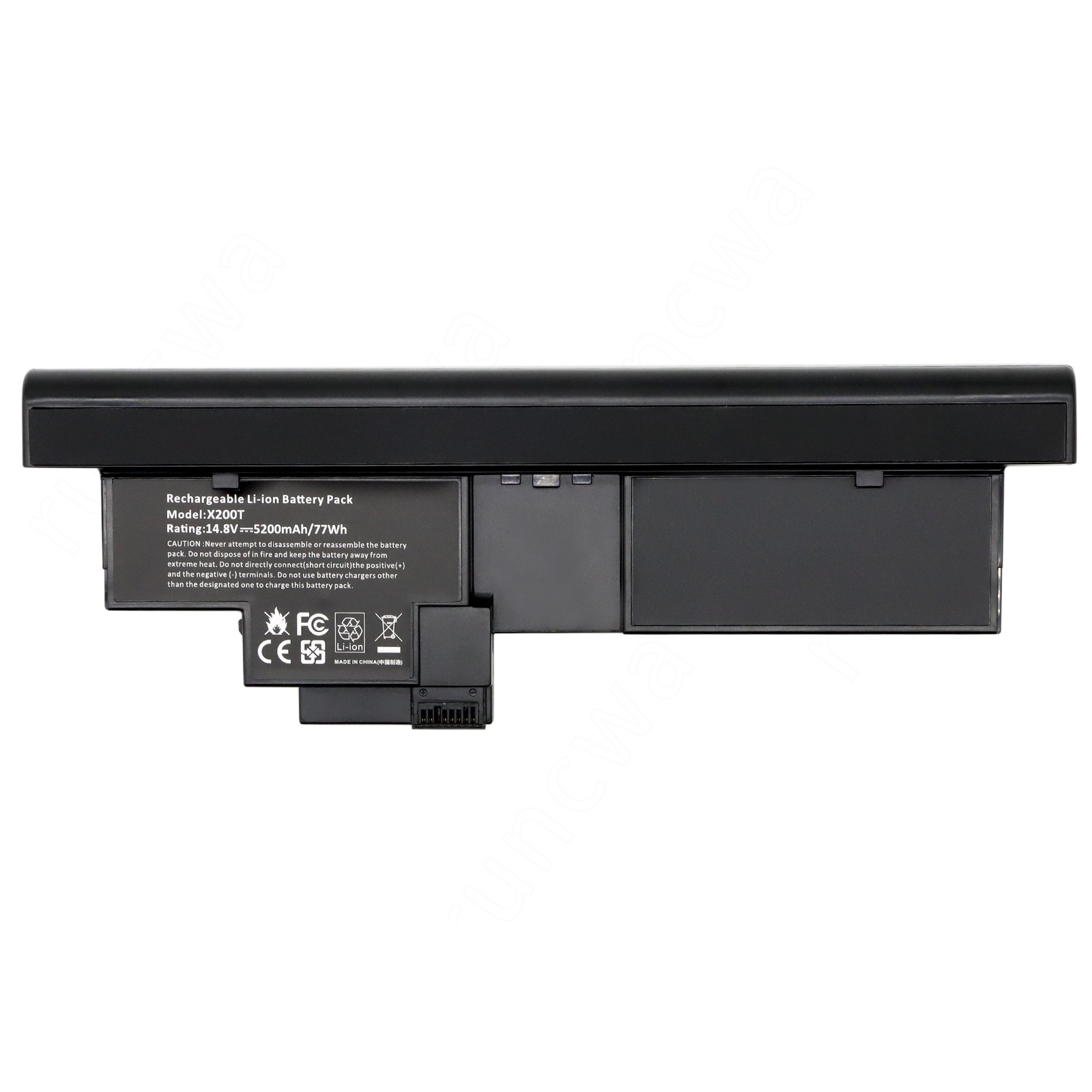 14.8V 5200mAH Rechargeable Battery X200T For ThinkPad X200s, X200s 7465 Tablet