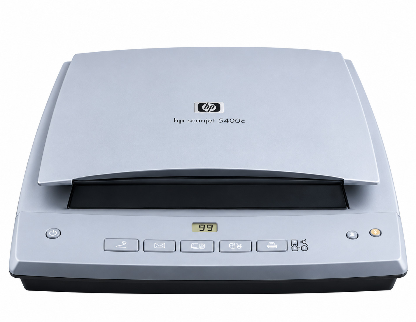 Hp Scanjet 5400c Flatbed Scanner USB Parallel Cables Manual CD