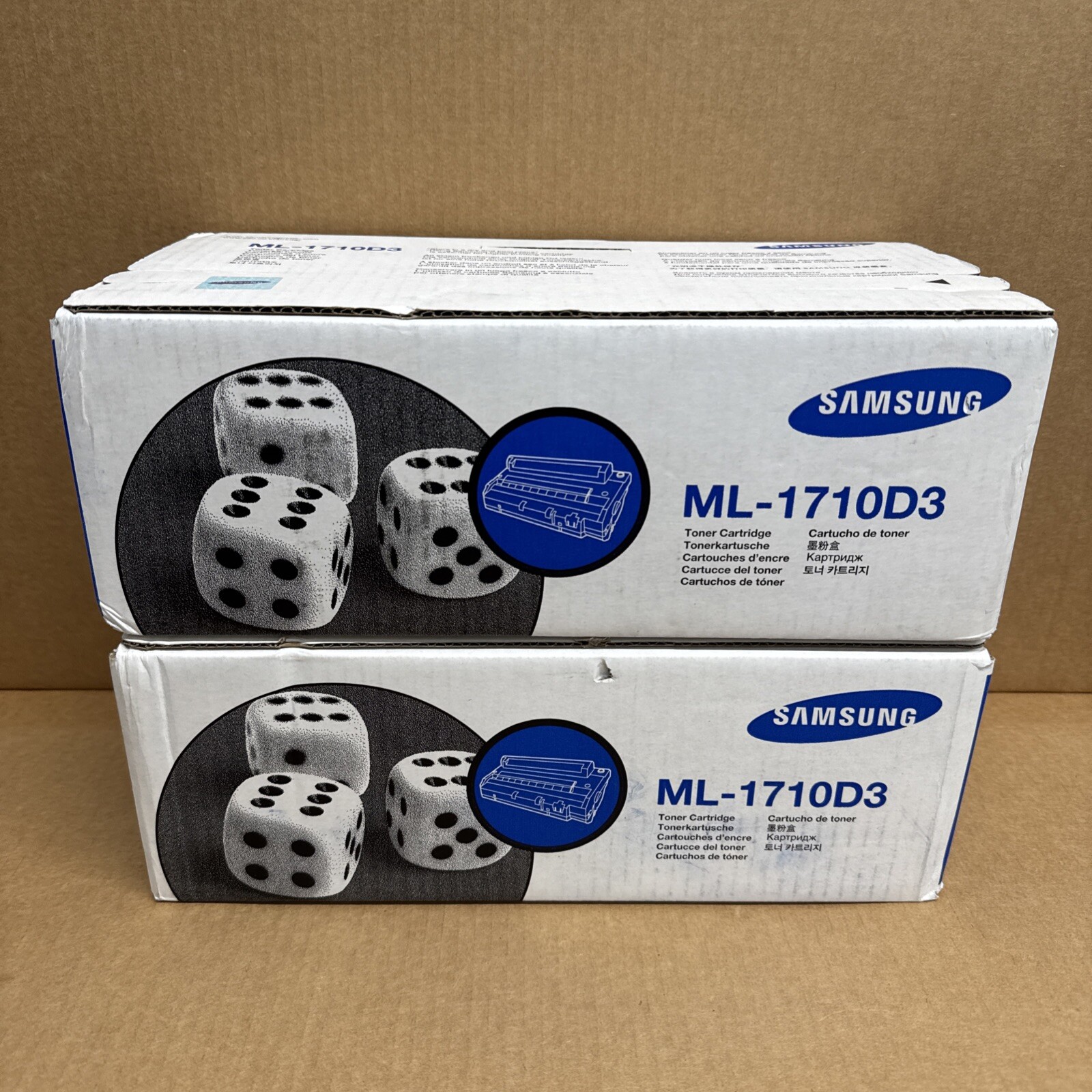 Lot Of 2 Genuine Samsung ML-4500D3 Toner Cartridge