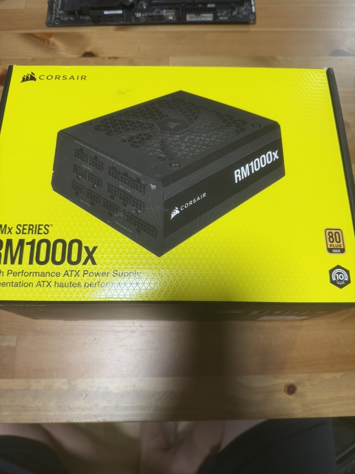 Corsair RM1000x 1000W Fully Modular ATX Power Supply, Black, 24-Pin