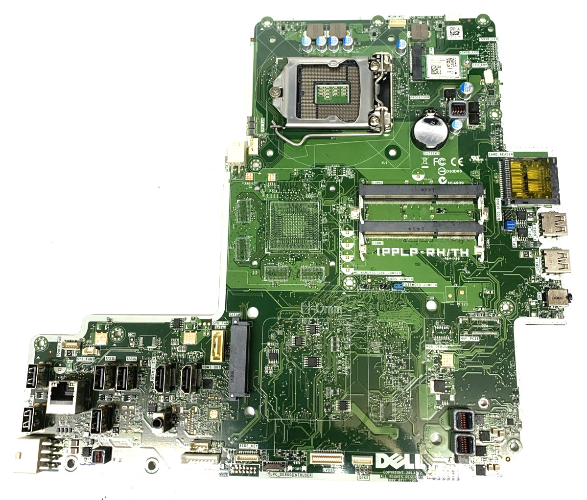 Dell Inspiron 23 5348 Intel LGA 1150 Desktop Motherboard XHYJF IPPLP-RH/TH