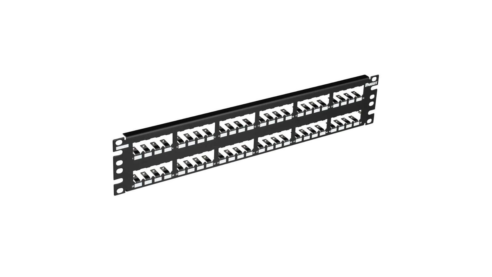 Panduit CP48BLY - 48-Port Metal Modular Patch Panel - Sheilded - NIB