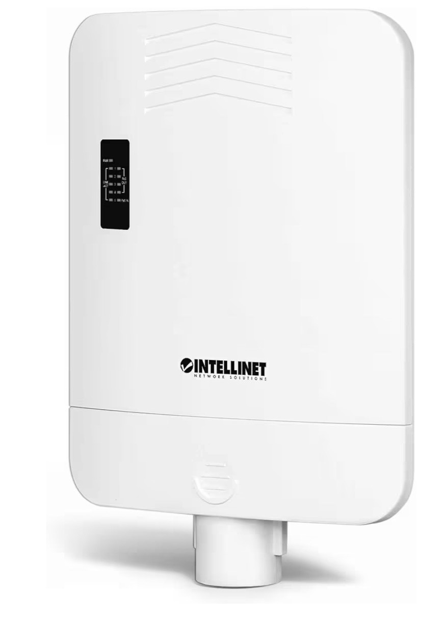Intellinet Outdoor Weatherproof 5 Port Gigabit Switch with Poe Passthrough ̵