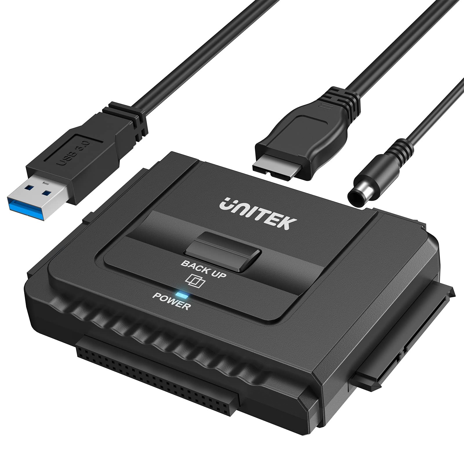 Unitek USB 3.0 to IDE and SATA Converter External Hard Drive Adapter Kit for