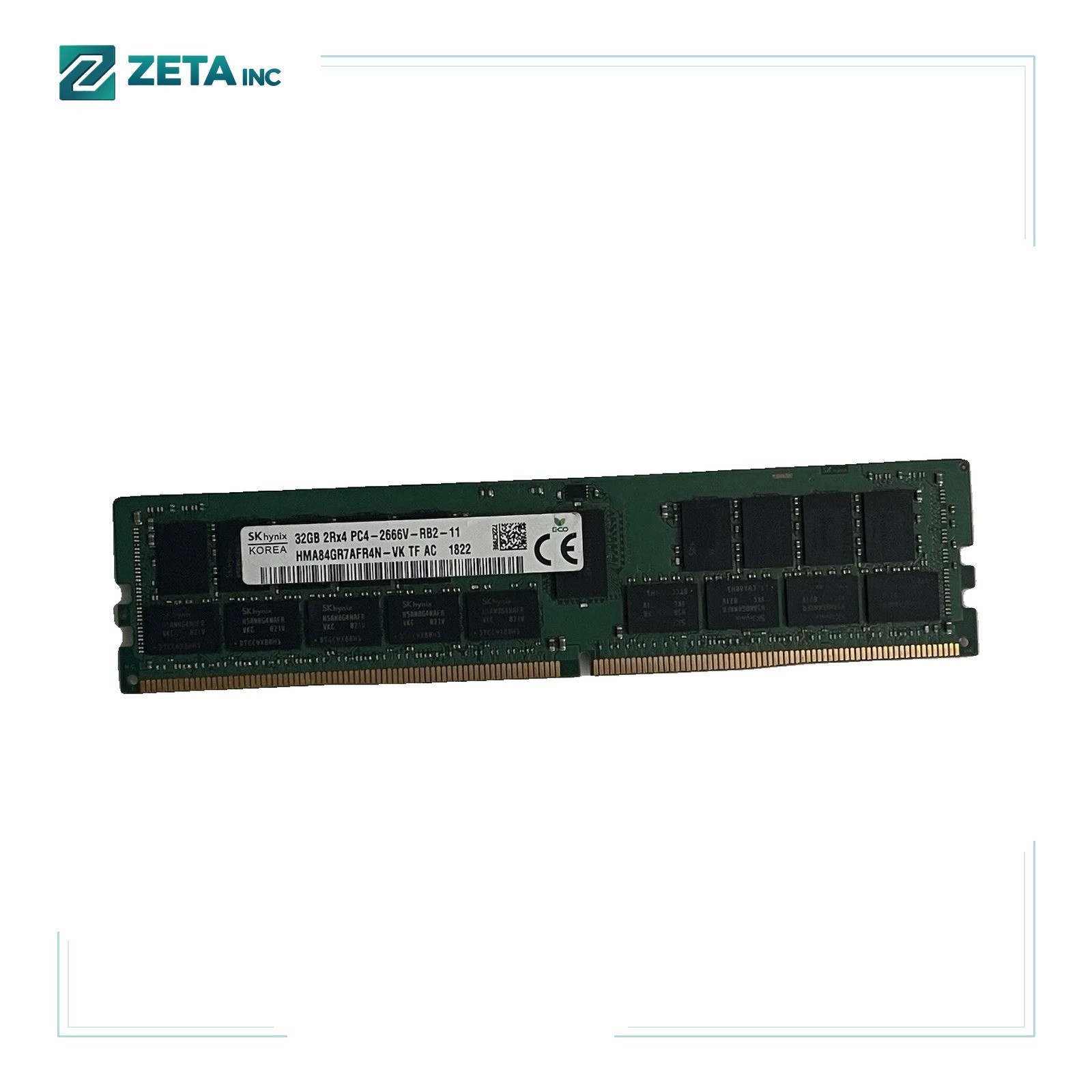 HYNIX 32GB (1X32GB) 2RX4 PC4-2666V MEMORY  HMA84GR7AFR4N-VK