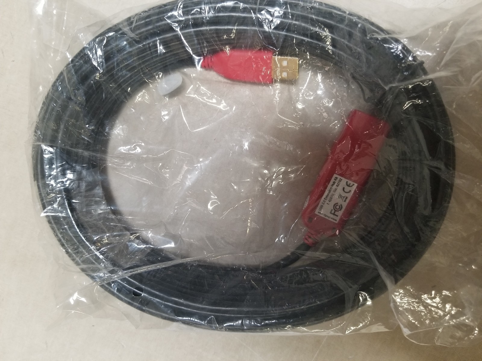 Lindy 42782 12m USB 2.0 Cable 12m USB A USB A Male Female Black USB cable