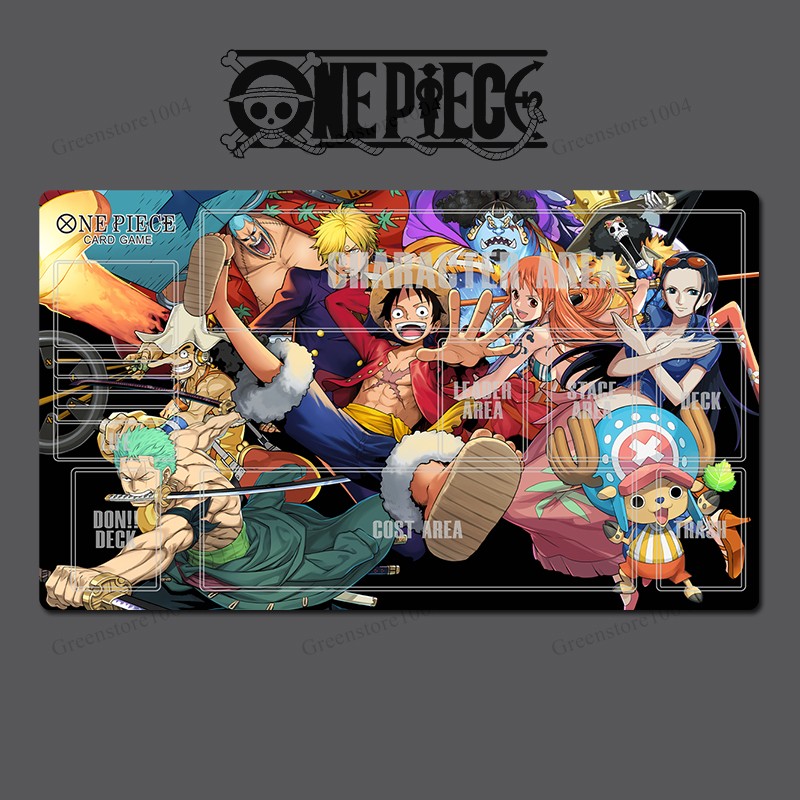 Luffy Nico Robin O-P Table Playmat OPCG TCG CCG Mouse Pad Trading Card Game Mat