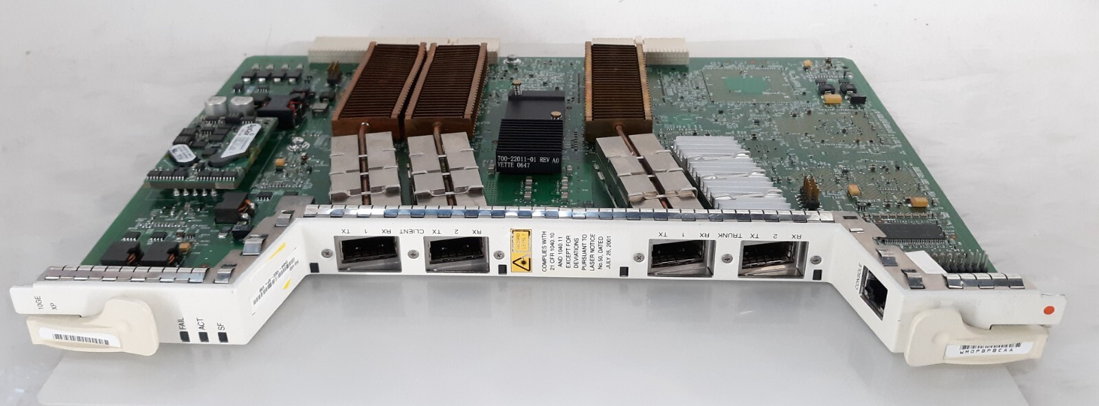 Cisco 15454-10GE-XP = V00 4-Port Ethernet DWDM XPonder Card