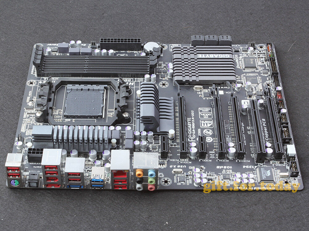Original Gigabyte GA-990FXA-UD3 AMD 990X Motherboard Socket AM3_ DDR3 USB3.0 ATX