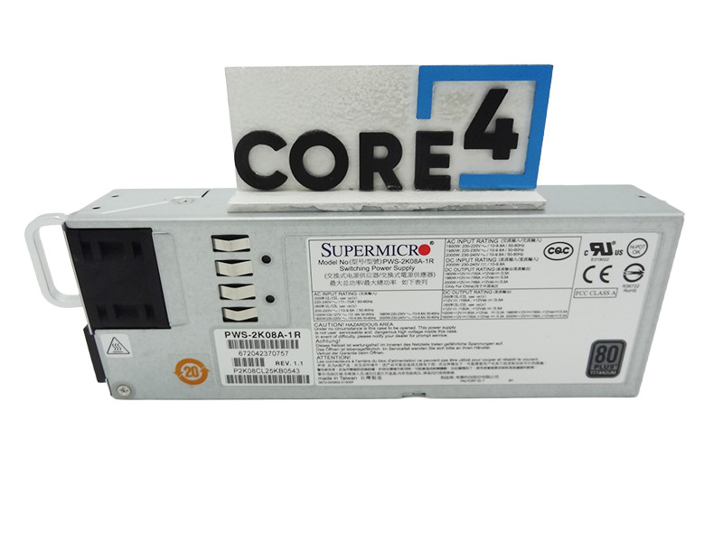 SUPERMICRO PWS-2K08A-1R 2000W HOT PLUG POWER SUPPLY