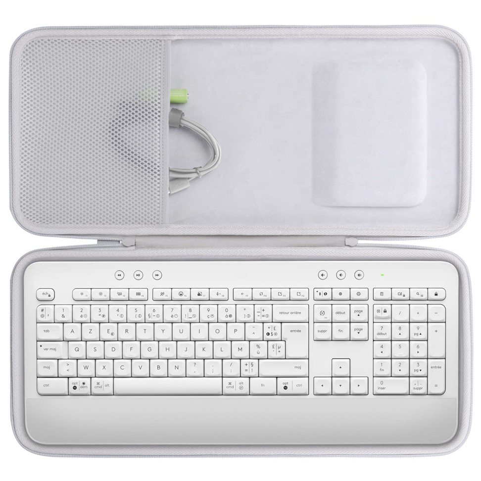 co2CREA Hard Case Replacement for Logitech Signature K650 Comfort Full-Size Wire